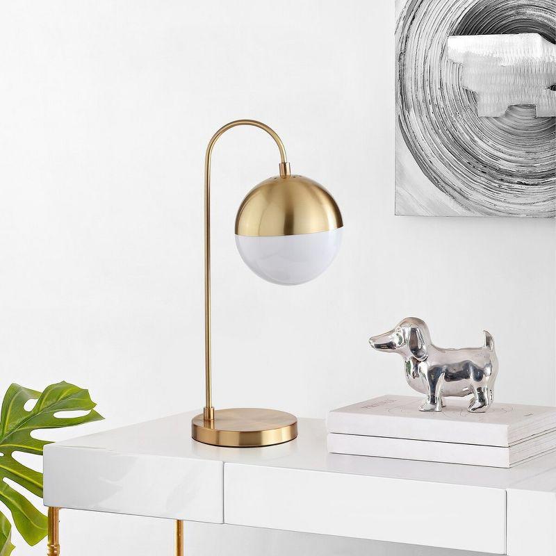Gareth 20.5" Brass Desk Lamp