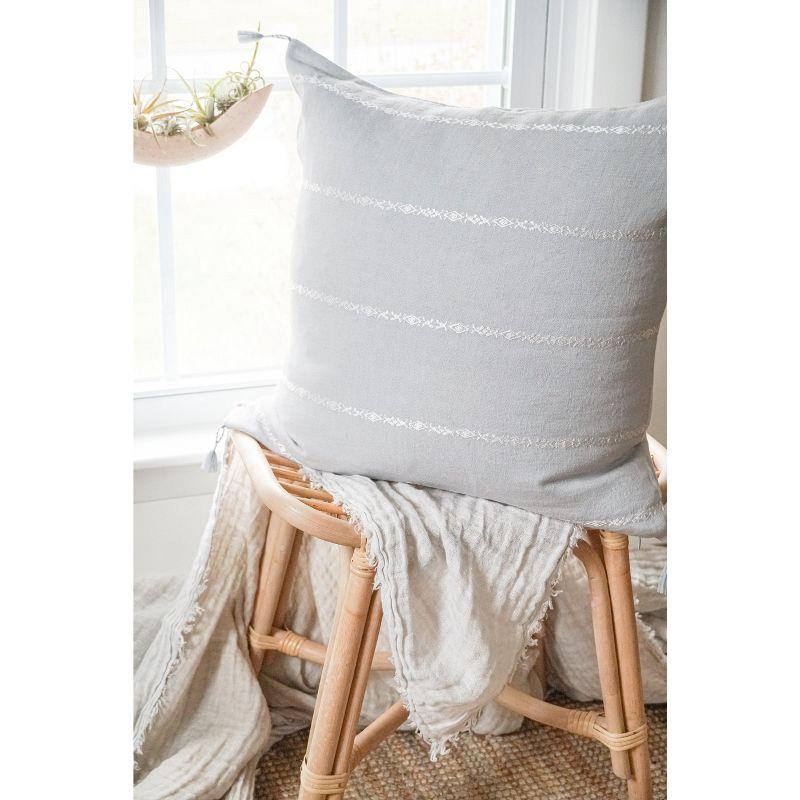 Anaya Tassels Throw Pillow