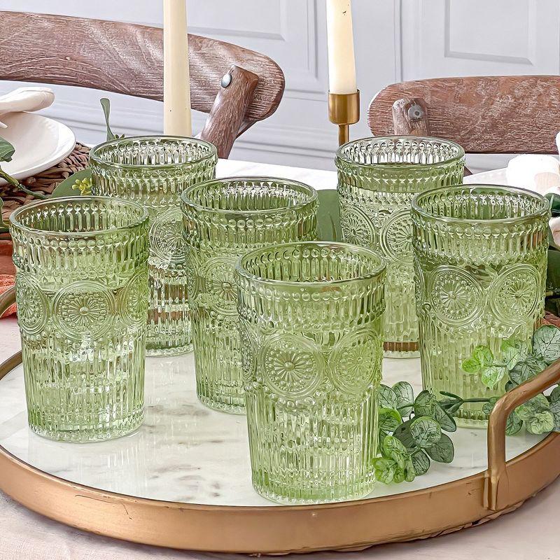 Kate Aspen 13 oz. Vintage Textured Drinkware (Set of 6)