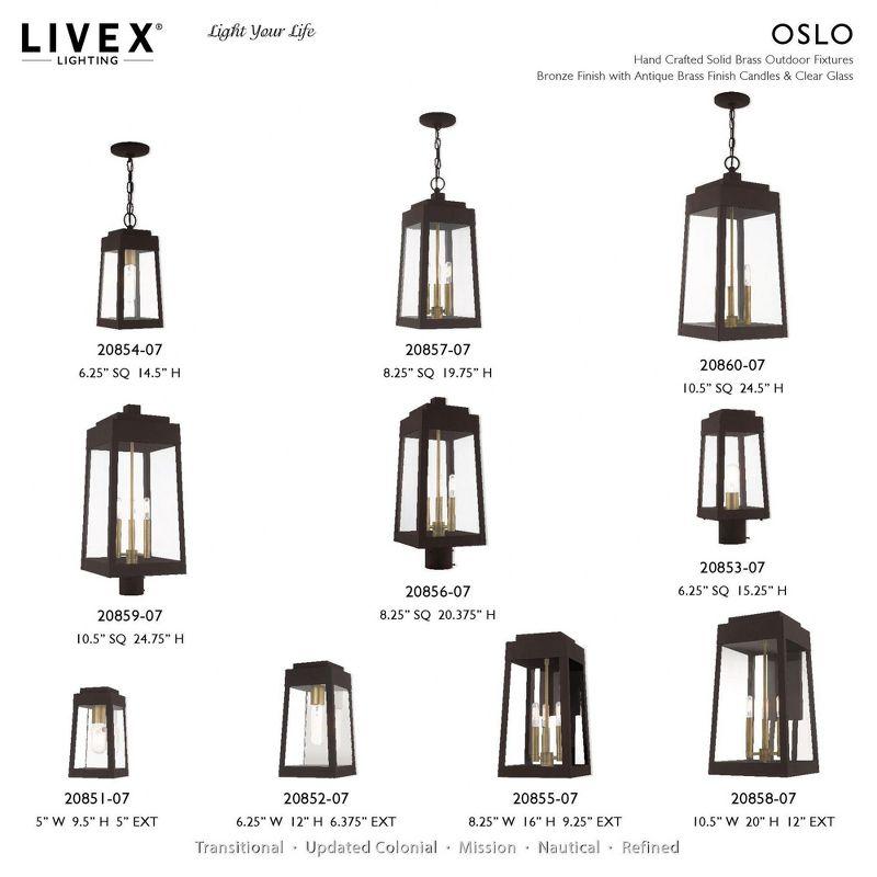 Livex Lighting Oslo 1 - Light Pendant in  Bronze