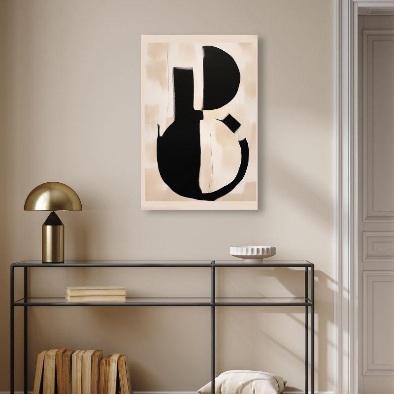 Art Remedy Find The Key Abstract Shapes Trendy Wall Art by Art Remedy