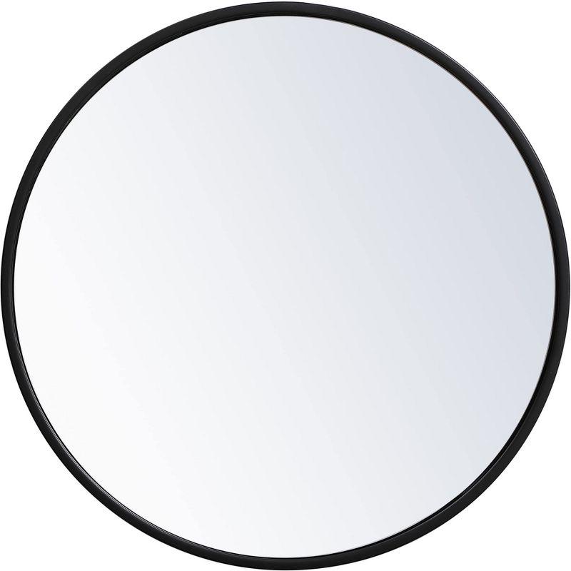 Sabine Metal Round Wall Mirror