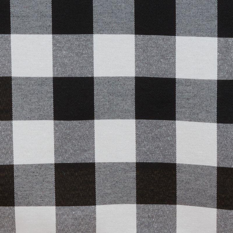 Saro Lifestyle Buffalo Plaid Cotton Blend Tablecloth