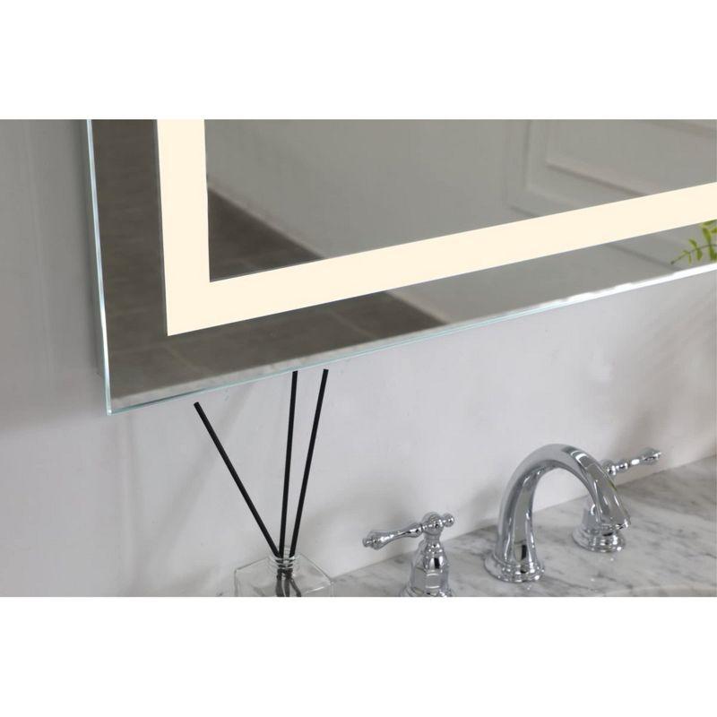 Elegant Lighting LED Hardwired Mirror Rectangle W24H40 Dimmable 3000K