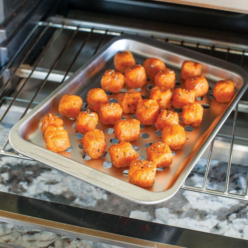 Compact Aluminum Non-Stick Oven Crisping Tray