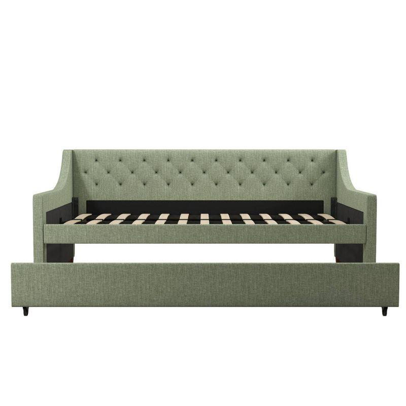 Her Majesty Upholstered Daybed with Trundle