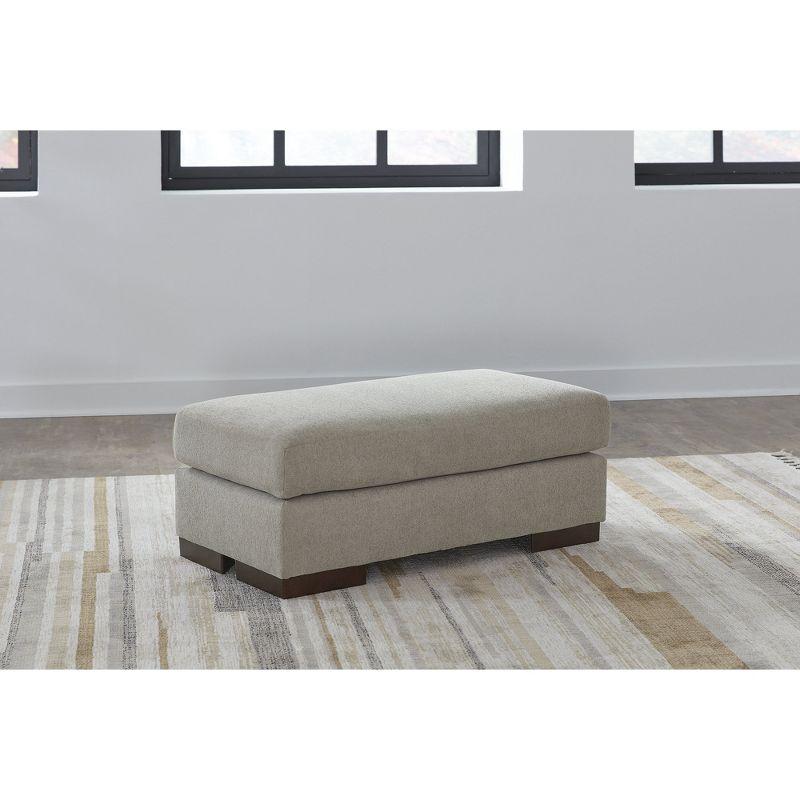 Signature Design by Ashley Maggie Casual Ottoman, Beige