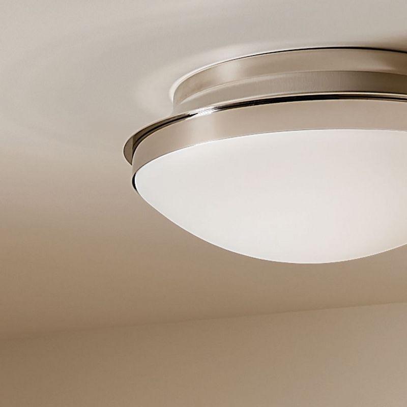 Kichler Lighting Bretta 3 - Light Flush Mount in  Polished Nickel