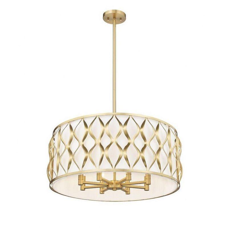 Z-Lite Harden 8 - Light Pendant in  Modern Gold