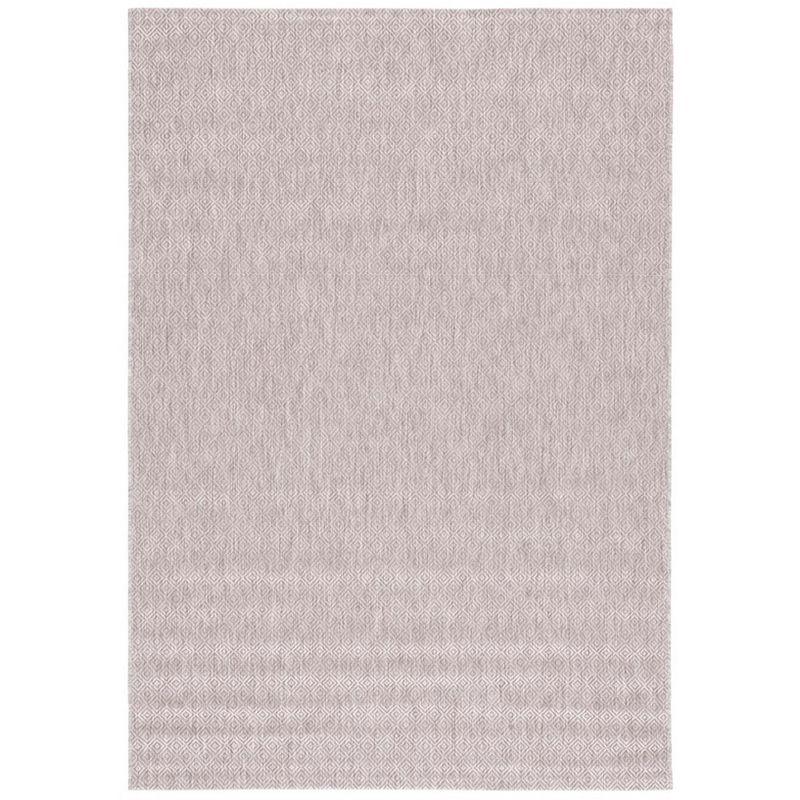 Courtyard CY8520 Power Loomed Indoor and Outdoor Area Rug - Beige/Beige - 5'3"x7'7" - Safavieh