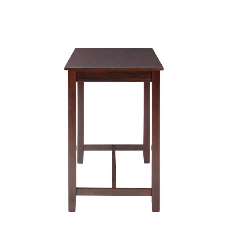 Claridge 42" Rich Brown Wood Bar Height Pub Table