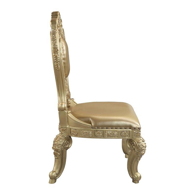 Nelds Side Chair in Gold