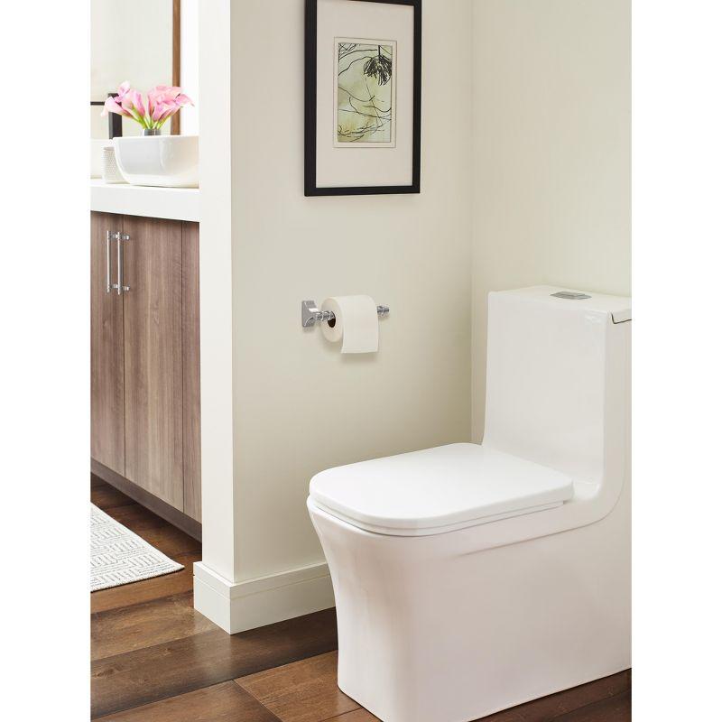 Amerock Davenport Chrome Pivoting Double Post Toilet Paper Holder