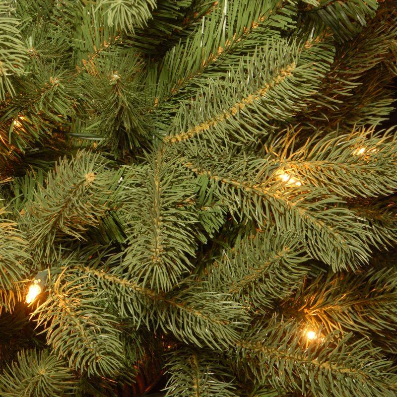 Prelit Slim Feel Real Downswept Douglas Fir Artificial Christmas Tree Clear Lights - National Tree Company