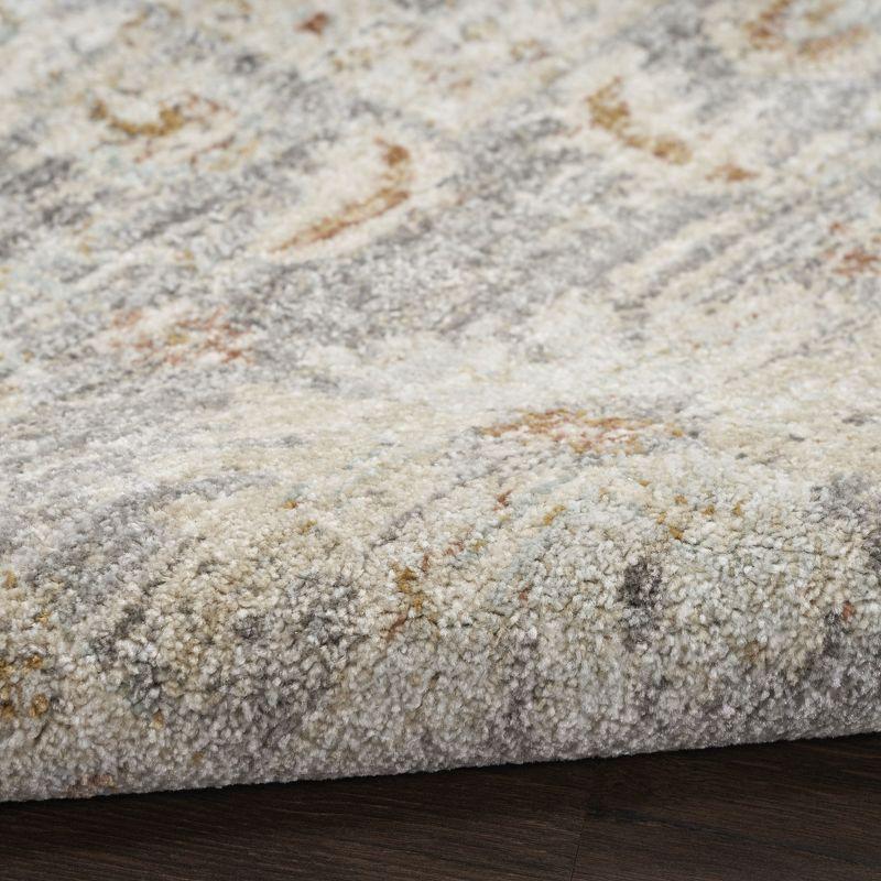 Nourison Traditional Home Vintage Indoor Area Rug Grey 7'10" x 10'1"