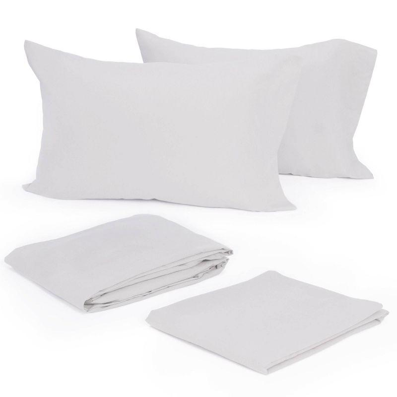 Modern Living 300 Thread Count 100% Cotton Sateen Sheet Set