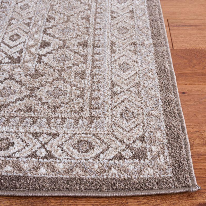 Toscana TOS658 Power Loomed Area Rug - Ivory/Brown - 5'3"x7'6" - Safavieh.