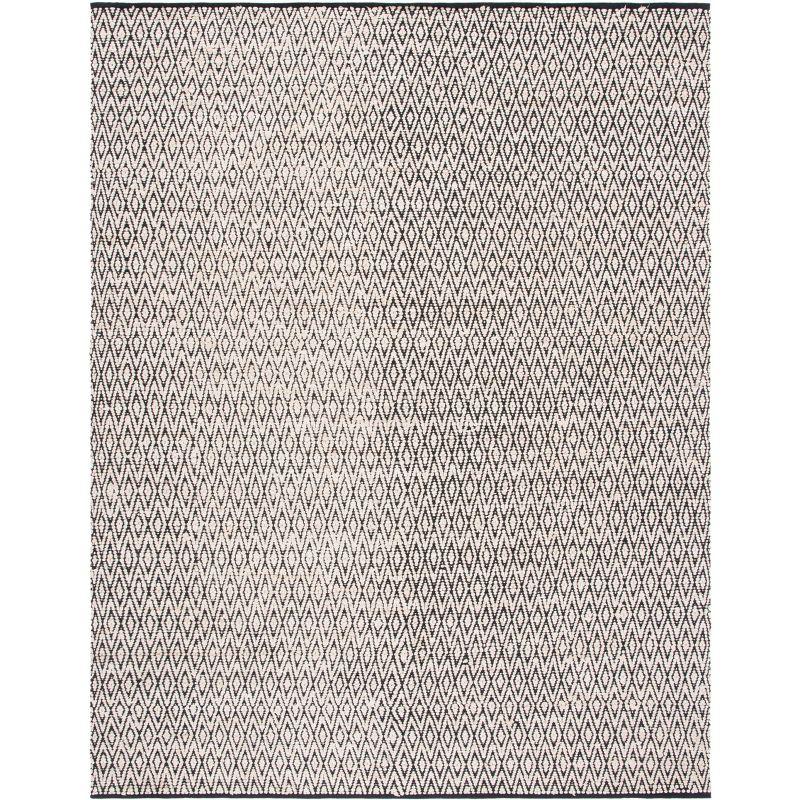 Montauk MTK621 Hand Woven Indoor Area Rug - Beige/Black - 8'x10' - Safavieh