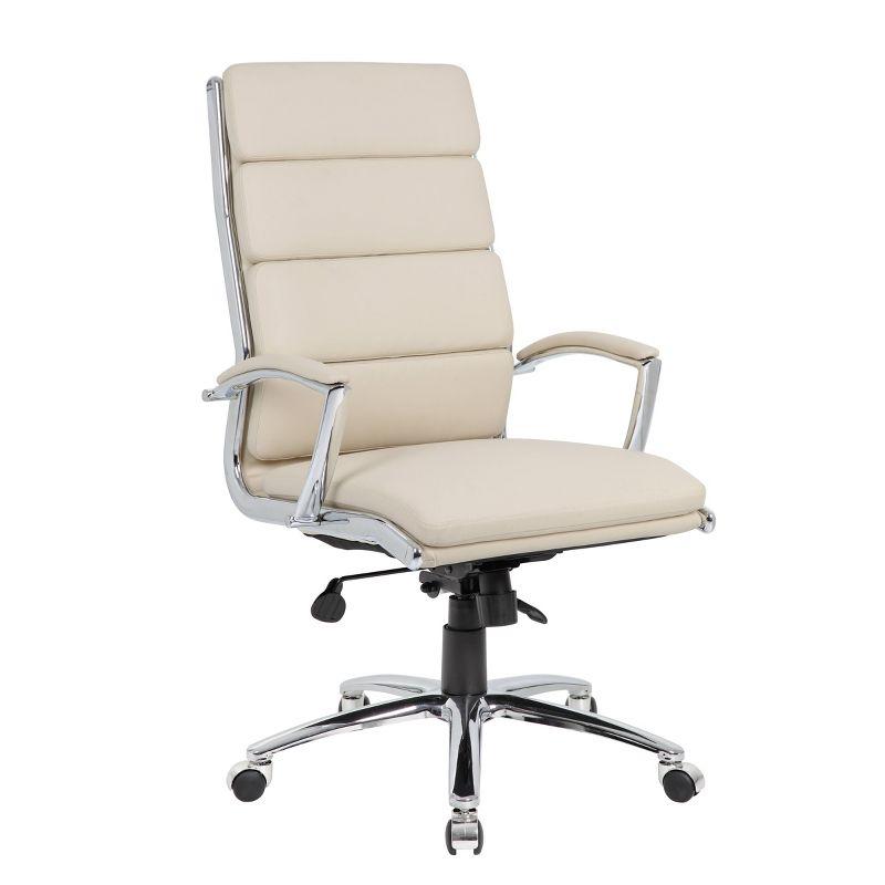 Contemporary Striped Executive Office Chair - Boss Office Products