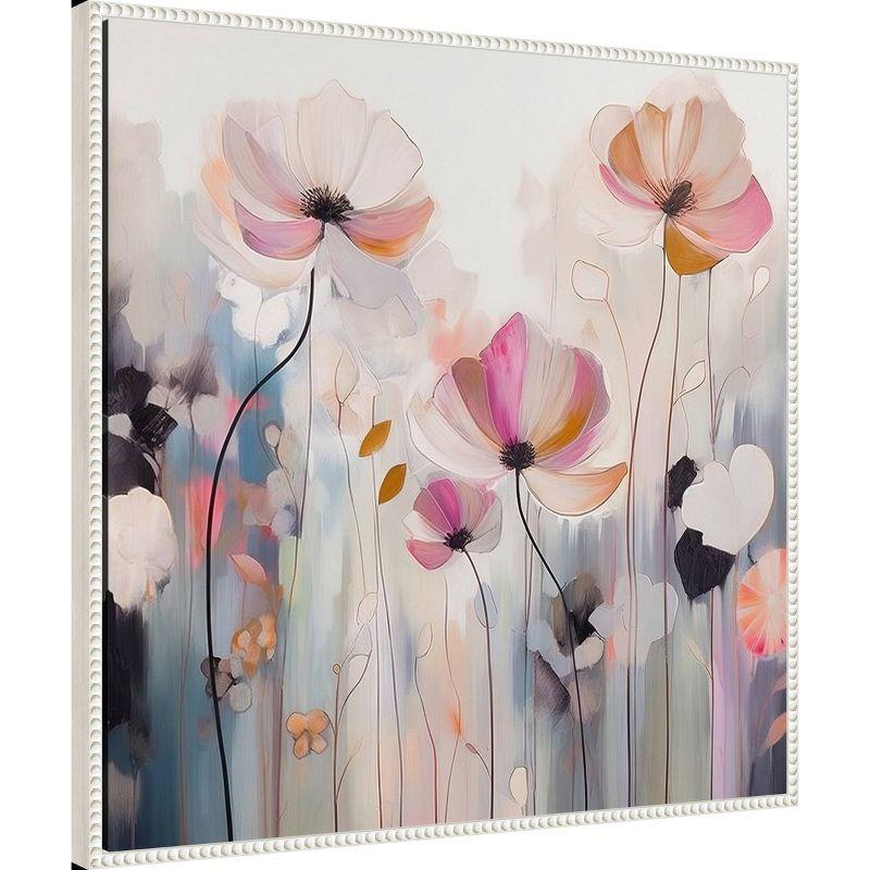 Amanti Art 30"x30" Spring Fling Flowers IV by Irena Orlov Framed Canvas Wall Art Print