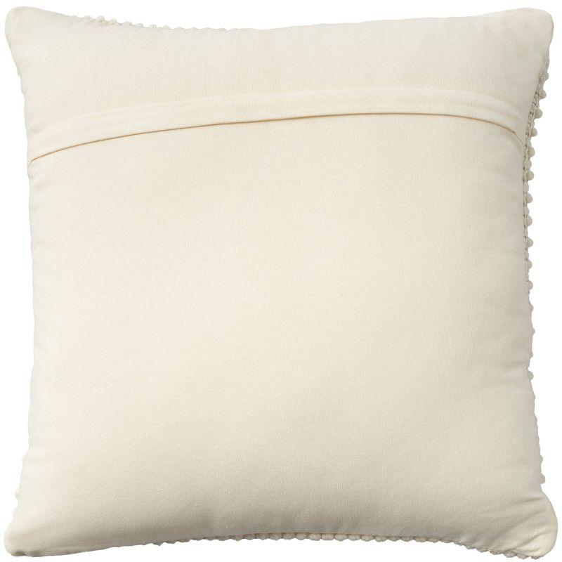 20"x20" Oversize Holiday Xmas Tree Loops Square Throw Pillow - Mina Victory: Polyester & Cotton, Zipper Closure