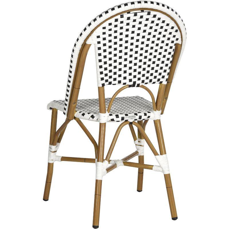 Casidy Polyethylene (PE) Wicker Wicker Outdoor Dining Side Chair