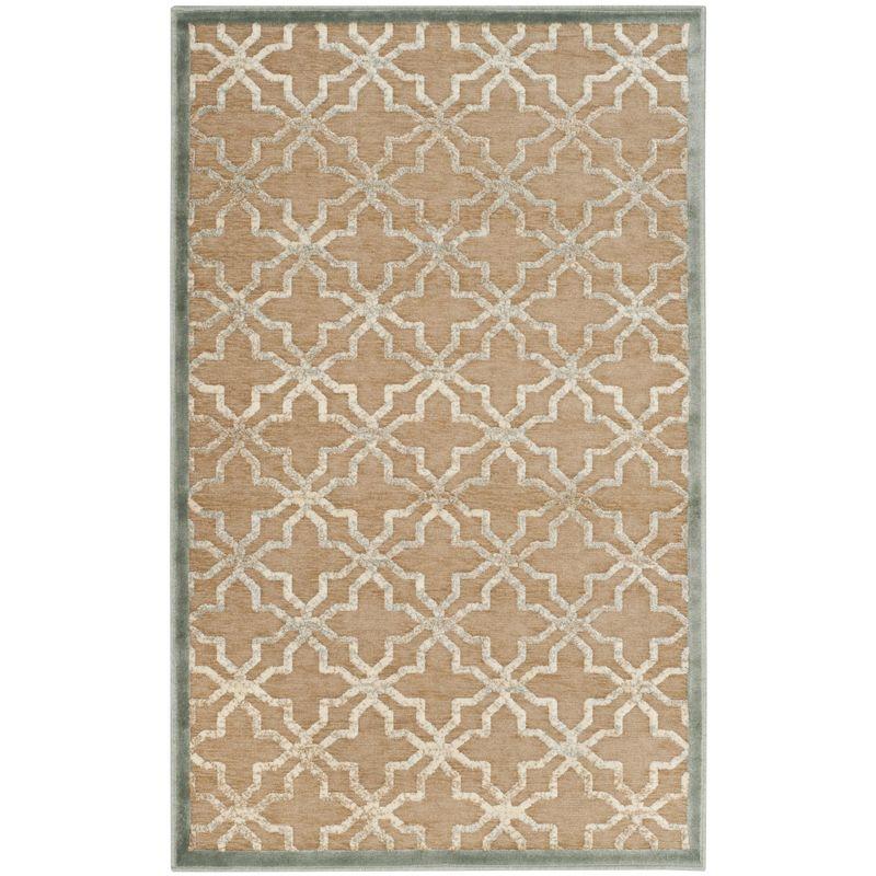 Star Gradient Martha Stewart Viscose Pile Geometric Rug