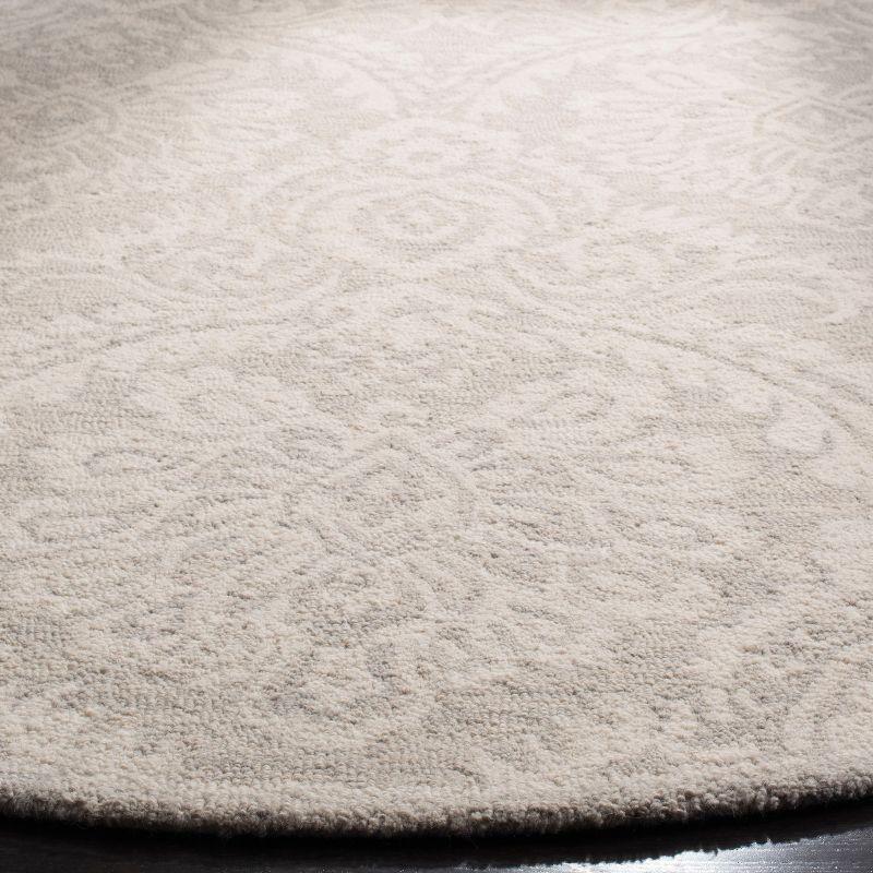 Tansy Wool Silver / Ivory Rug