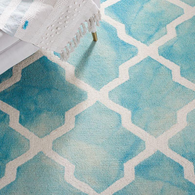 Orren Ellis Valdemaro Hand Tufted Wool Geometric Rug