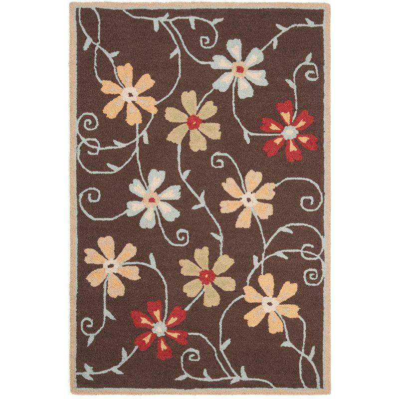 Blossom BLM784 Hand Hooked Area Rug  - Safavieh