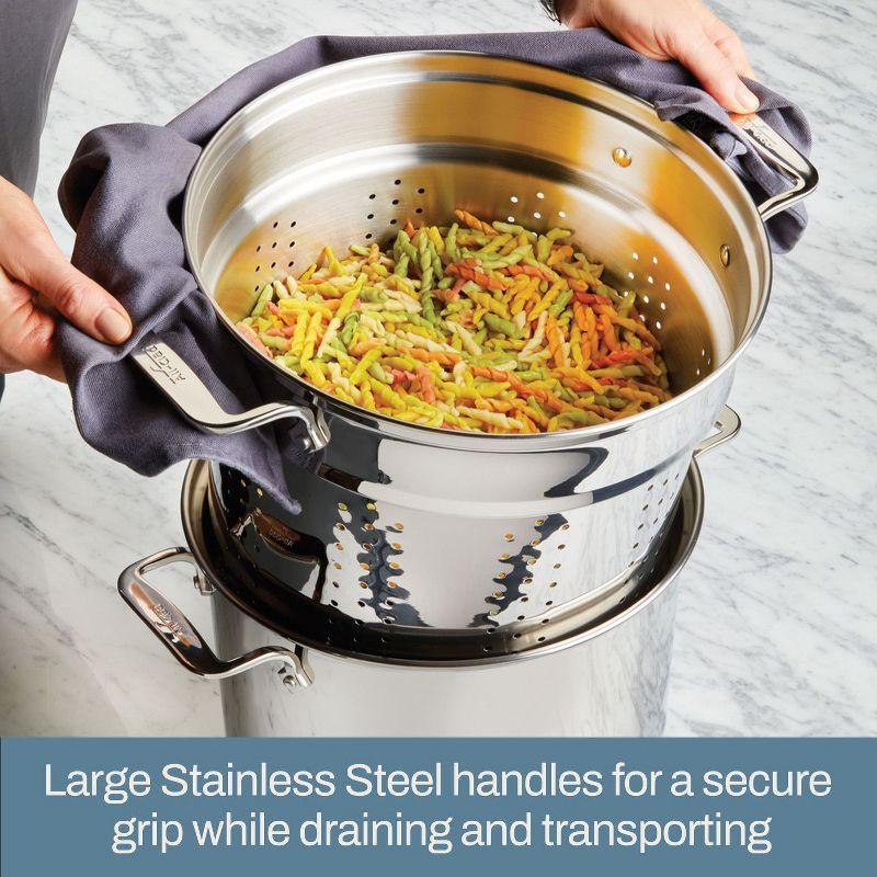 All-Clad ® Stainless Steel 6-Qt. Pasta Pot with Lid