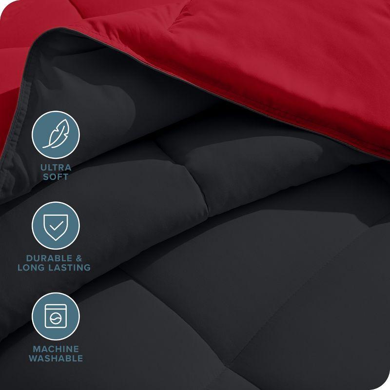 Bare Home Premium Ultra Soft Microfiber Reversible Comforter