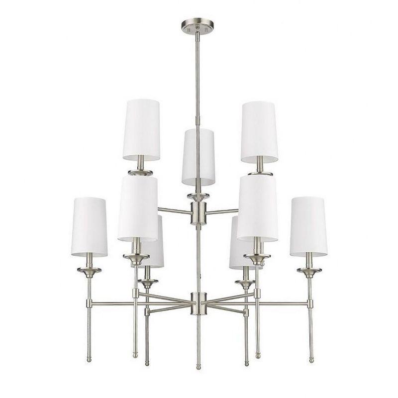 Hayse 9 - Light Dimmable Tiered Chandelier