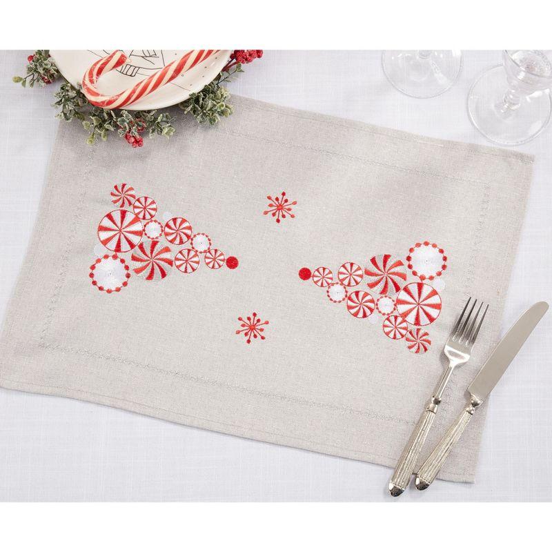 Polyester No Pattern Rectangle Placemat