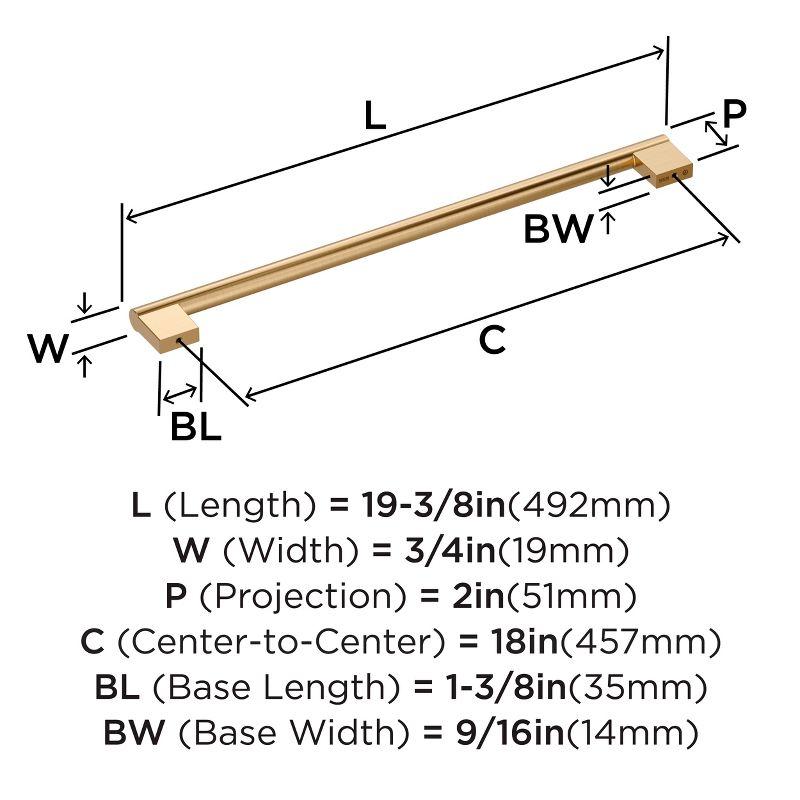 Amerock Versa Appliance Pull