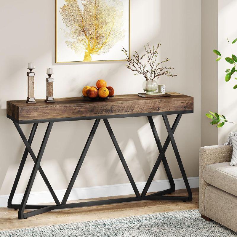 Hommoo 55" Farmhouse Console Table