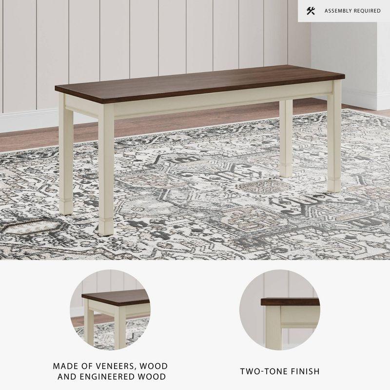 Wildon Home® Fradel Wood Bench
