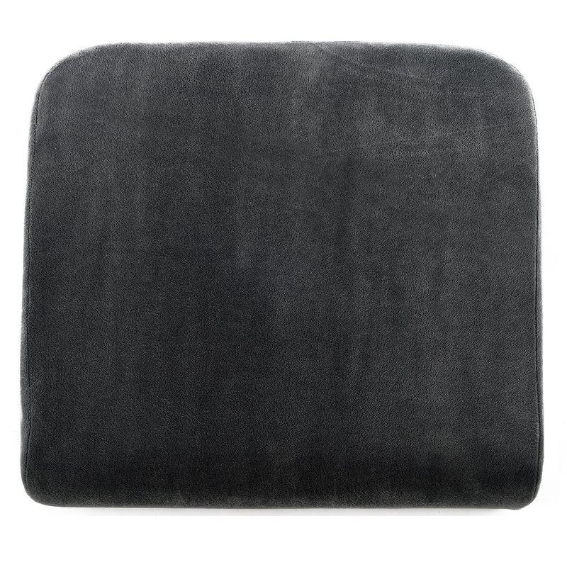 Cheer Collection Memory Foam Extra-Large Seat Cushion (Gray)