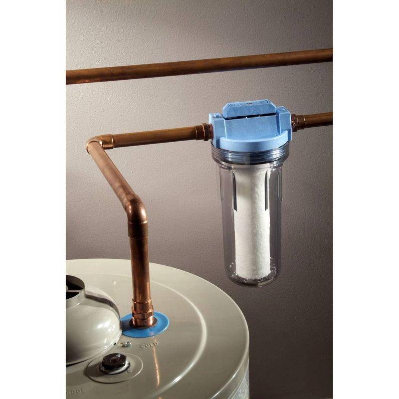 Clear Whole House Sediment Valve-In-Head Water Filter