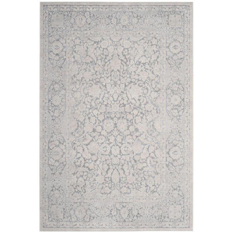 Reflection RFT667 Power Loomed Indoor Area Rug - Light Grey/Cream - 5'1"x7'6" - Safavieh.