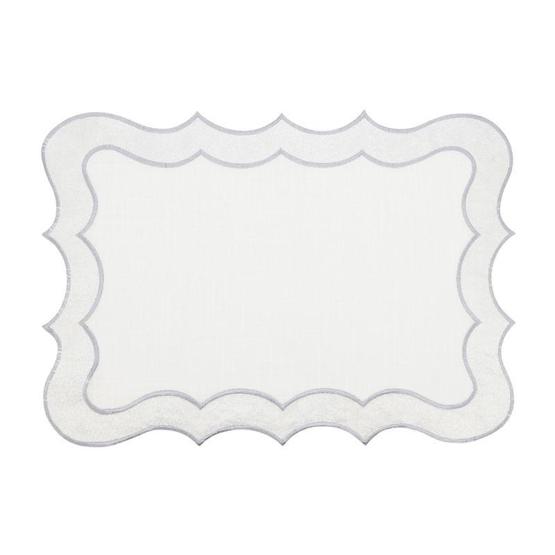 Enchanting Scallop Border Placemat