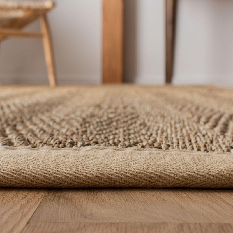 Deschamps Natural Fiber Seagrass Solid Color Rug