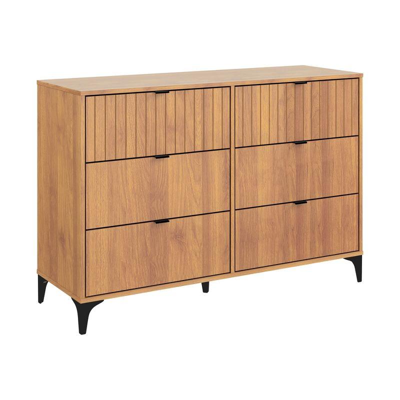 Galano Zaffy 6 Drawer 46.5 in. Wide Dresser (Sturdy Design with Interlocking Drawers)