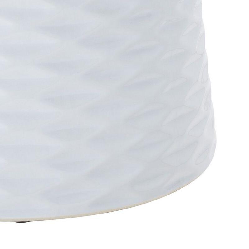 Daphne Garden Stool - Indoor/Outdoor - ACS4523 - White - Safavieh