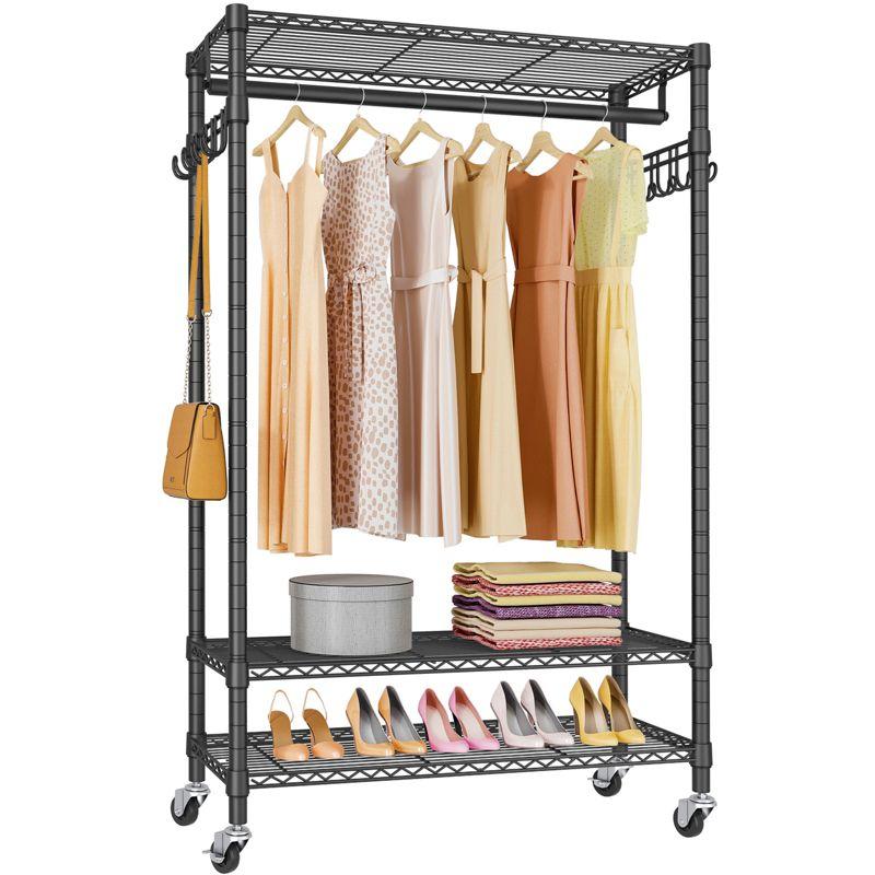 35.4'' Metal Freestanding Garment Rack