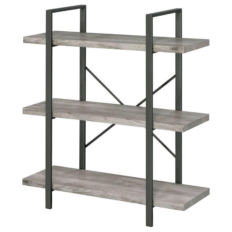 40" Cole 3 Shelf Bookcase with Frame - Coaster