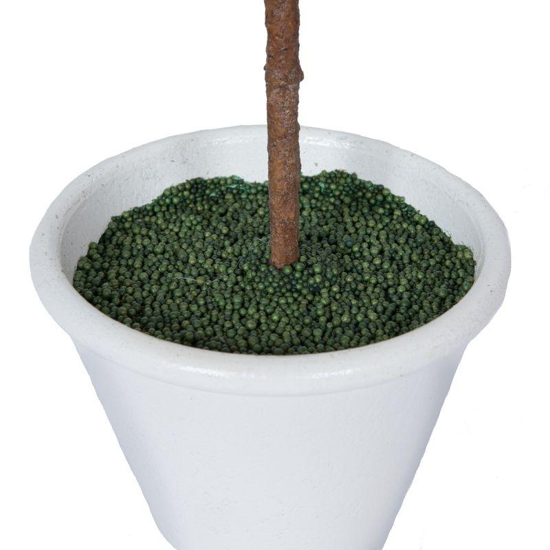 Vickerman 27" Artificial Green Olive Hill Tree.