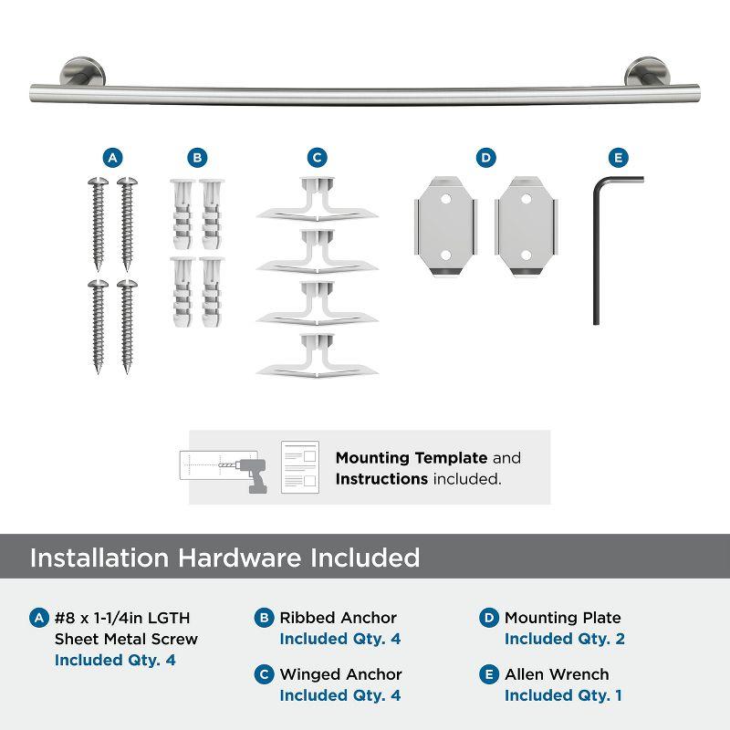 Arrondi™ 27" Wall Mounted Towel Bar