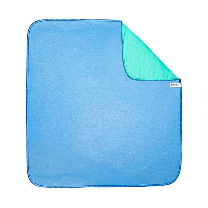 Improvia Washable Underpads, Heavy Absorbency Reusable Bedwetting Incontinence Pads - Blue