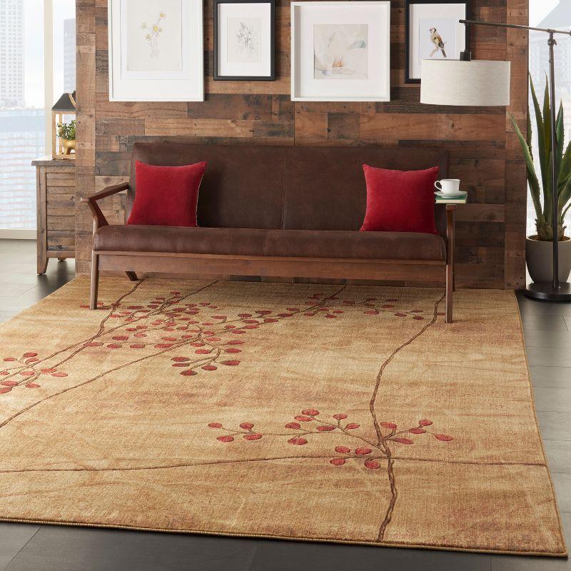 Nourison Somerset ST74 Indoor Area Rug - Latte 10' x 14'